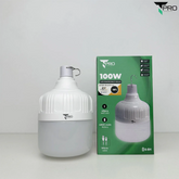 T-PRO - 100W LED Charging Emergency Bulb - White